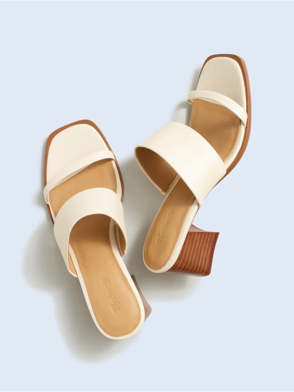 Madewell The Kaitlin Sandal in Ecru Size 11